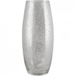 Silver Glass Vase Silver