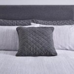 Jasper Grey Square Cushion Grey