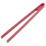 Silicone Food Tongs Red