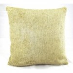 Large Chenille Orlando Cushion Cover Olive (Yellow)