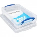 Really Useful 4L Plastic Storage Box Clear