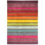 Illusion Candy Rug Pink / Yellow