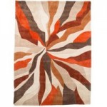 Infinite Splinter Extra Large Rug Orange