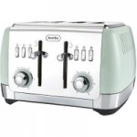 Breville VTT768 Strata Collection 4 Slice Green Toaster Green