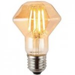 Dunelm Bertie 4W LED ES Filament Bulb Light Brown