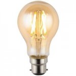 Dunelm Ted 4W LED Filament Bulb Light Brown