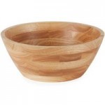 Wooden Garden Salad Bowl Natural