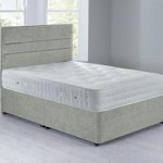 Havana Platform Top Divan Set – 0 Drawer Grace Sky Blue