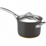 Anolon Nouvelle 20cm Copper Saucepan Grey