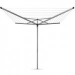 Brabantia 40 Metre 4 Arm Compact Rotary Washing Line Grey