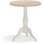 Blakely Cotton Round Side Table Cotton