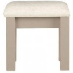Blakely Taupe Upholstered Stool Taupe (Brown)