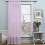 Dynamic Lilac Single Slot Top Voile Panel Lilac