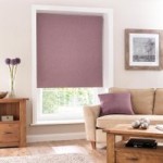 Verona Mauve Blackout Roller Blind Mauve Purple