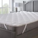 Rebounce Mattress Topper White