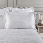 Dorma Fern White Oxford Pillowcase White