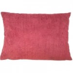 Large Topaz Burgundy Rectangular Cushion Cover Burgundy (Red)