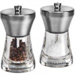 Cole and Mason Chester Salt and Pepper Gift Set Clear