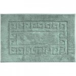 Luxury Cotton Seafoam Non-Slip Bath Mat Seafoam (Blue)