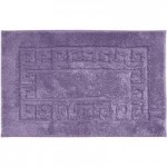 Luxury Cotton Lavender Non-Slip Bath Mat Lavender (Purple)