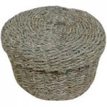 Seagrass Round Basket Natural