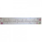Laughter and Friends Canvas Cream Natural