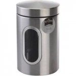 Brushed Steel Storage Canister Brushed Steel