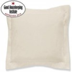 Non Iron Plain Dye Cream Continental Square Pillowcase Cream