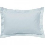 Luxury Brushed Cotton Blue Oxford Pillowcase Blue