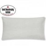 Non Iron Plain Dye Ivory Bolster Pillowcase Cream