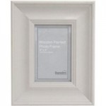 Grey Painted Wooden Photo Frame 6”? x 4”? (15cm x 10cm) Grey