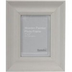 Grey Painted Wooden Photo Frame 7”? x 5”? (18cm x 12cm) Grey