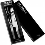 Global 2 Piece Carving Set Stainless Steel