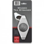 Cafe Ole Winged Tea Strainer Silver