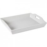 Grey Painted Wooden Tray Grey