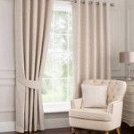 Willow Ivory Eyelet Curtains Pearl (Ivory)