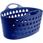 Flexi 60 Litre Blue Laundry Basket Navy (Blue)