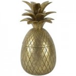 Pineapple Trinket Pot Gold
