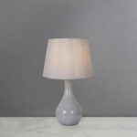Ruby Grey Table Lamp Grey