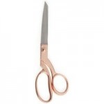 Rose Gold Dress Makers Scissors Rose Gold