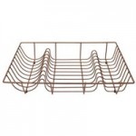 Copper Effect Wire Draining Rack Natural
