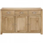 Hastings Solid Oak Large Sideboard Brown