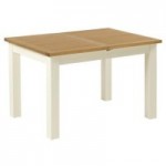Sidmouth Cream Compact Extending Dining Table Cream