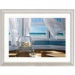 Dorma Gentle Reader Framed Print Blue