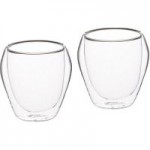 Le ‘Xpress 250ml Double Walled Set of 2 Glasses Clear