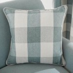 Skye Teal Cushion Teal (Blue)