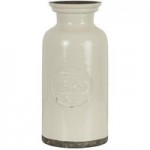 Apothecary Bottle Vase Cream (Natural)