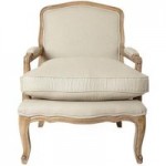 Sofia Linen Chair – Natural Linen Brown