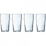 Beer Glass 4 Pack Clear