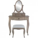 Amelie Dressing Table Set Brown